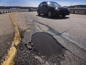 Pothole Damage in Baltimore, MD