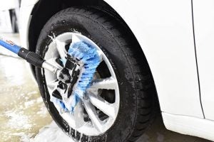 An Expert Performing Wheel Restoration in Baltimore, MD